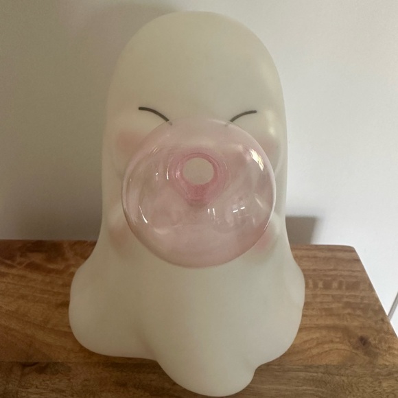 DG Pink Bubble Ghost Blow Mold (Set Of 2) TikTok Viral Dollar General Halloween - Picture 6 of 6